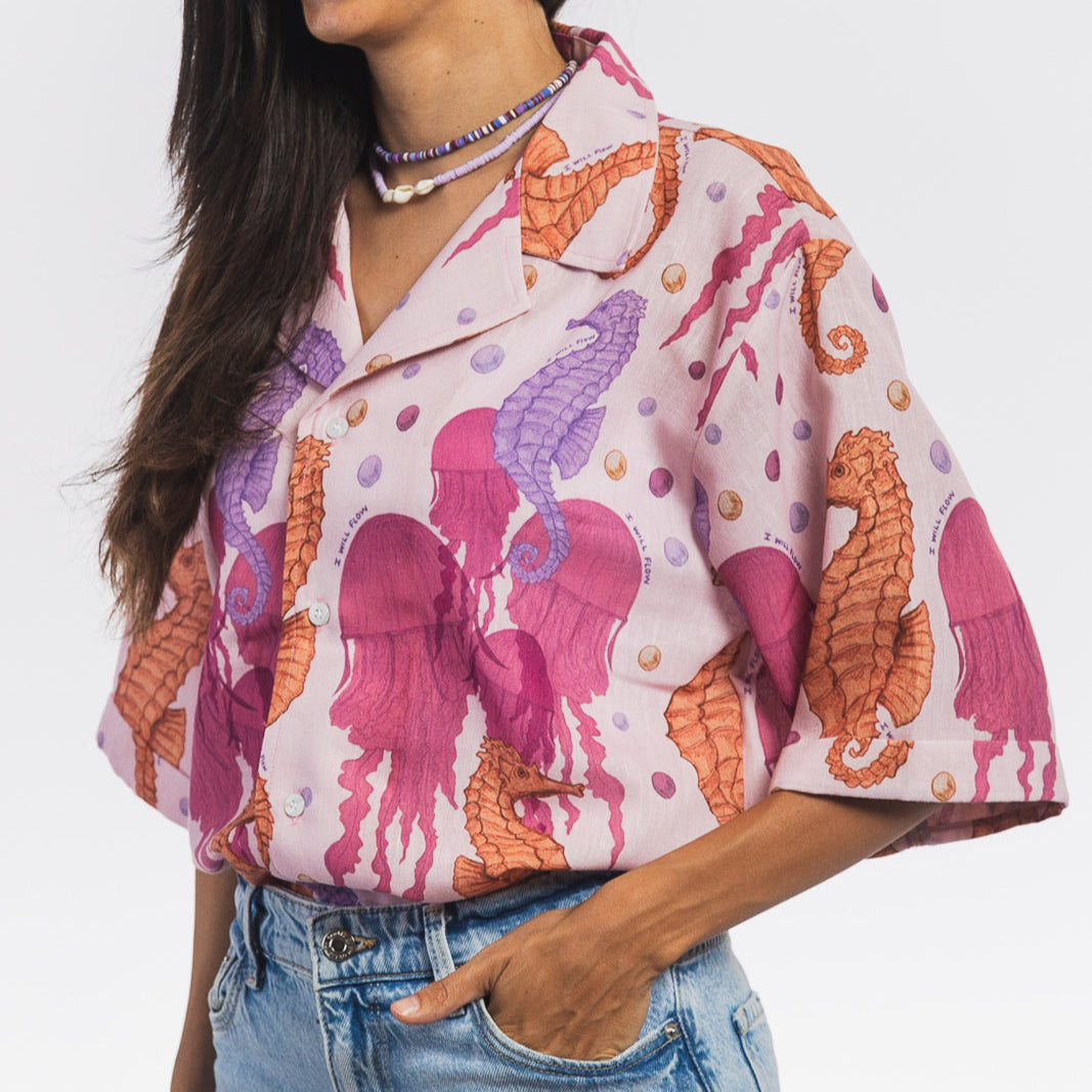 Ocean Days Linen Shirt