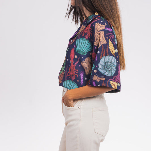 Blue Lagoon Linen Shirt